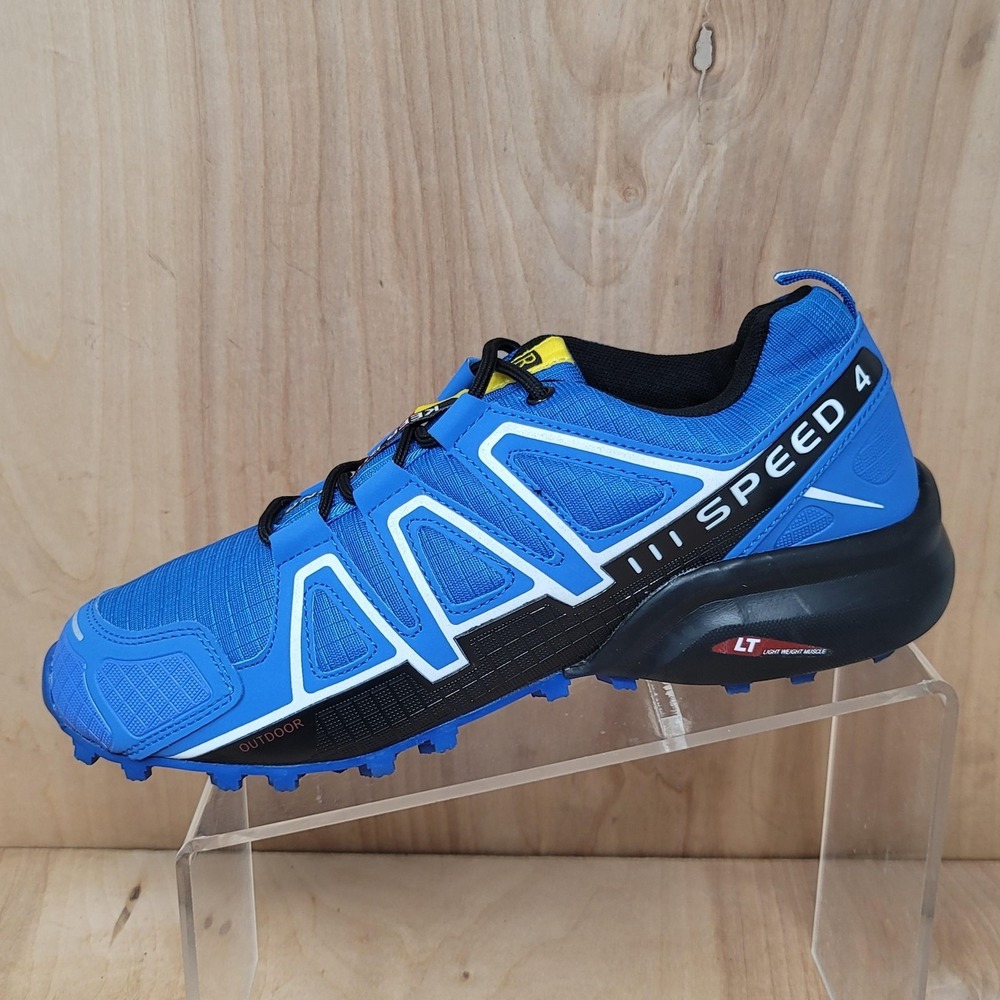 Keep Running Shoes Mens Size 44 Blue Speed 4 Trail Outdoor Athletic Sneakers LT - Picture 4 of 15